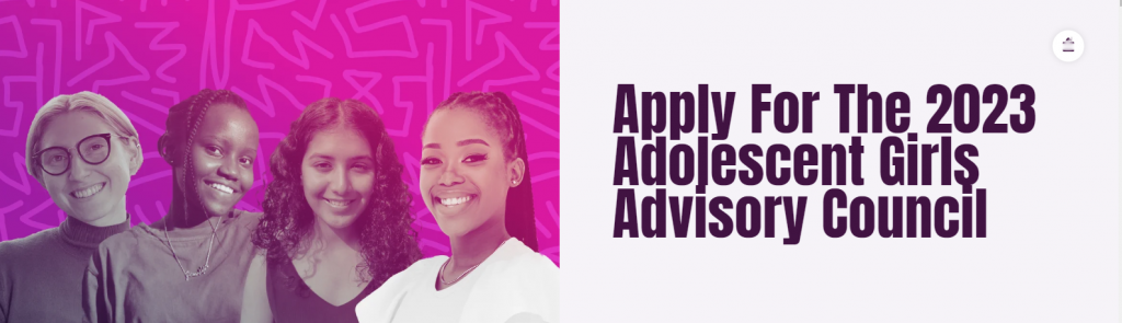 Global Fund for Women is looking for young feminist activists to join the Adolescent Girls Advisory Council
